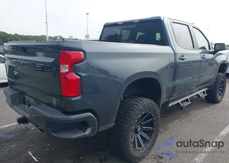 2020 Chevrolet Silverado 1500 4Wd Short Bed Rst из США, поврежденный, VIN 1GCUYEEL6LZ232077